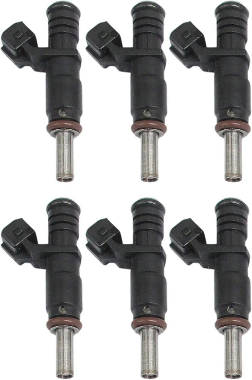 6pcs 13537531634 Fuel Injectors for 06-12 BMW 128i 328i X3 X5 Z4 525i 7531634 by JBH AUTO PARTS