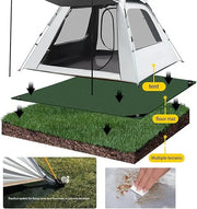 Ecotrek Waterproof Camping Tarp Ground Sheet - UV Protection Reinforced Eyelet Cover ZX7012 by ECOTREK