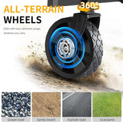 Foldable Wagon, Beach Cart Trolley LJ1115 by ECOTREK