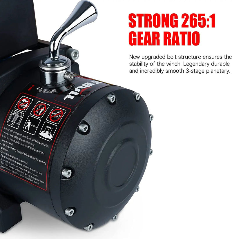 X-Bull Electric Winch 12000LBS by salelink.co.nz