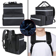 Food Delivery Backpack, Expandable Insulated Hot Pizza Bags by salelink.co.nz