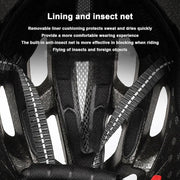 Ecotrek Adult Bicycle Helmet – Adjustable Cycling Helmet with Removable Goggles HT53107 by ECOTREK