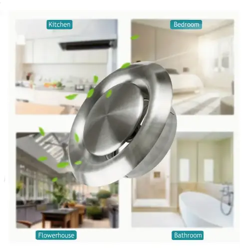 Adjustable 304 Stainless Steel Vent Cover by salelink.co.nz