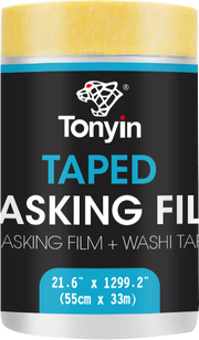 TONYIN TAPED MASKING FILM by Racing Pro NZ Ltd