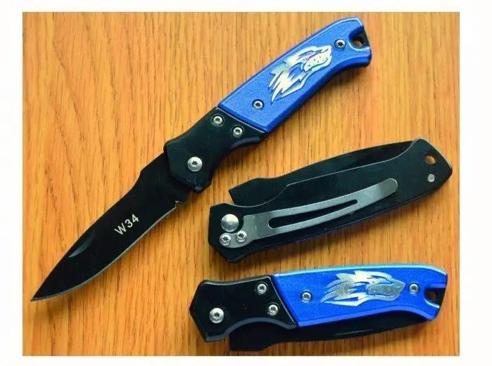 Wolf Folding Knife - Multi Purpose Red or Blue by NZ Diver