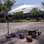 3m Outdoor Patio Umbrella Thickened PU Coated Umbrella Large Rain and Sun by dealonline.co.nz