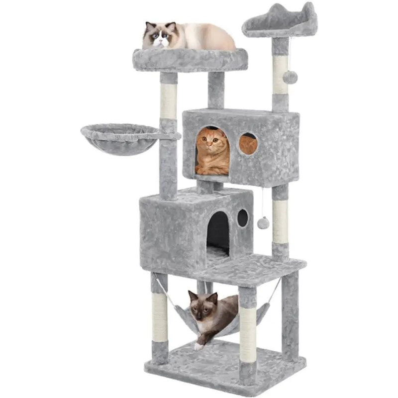Multi-level Cat Tree Large Cat Tower by Yaheetech