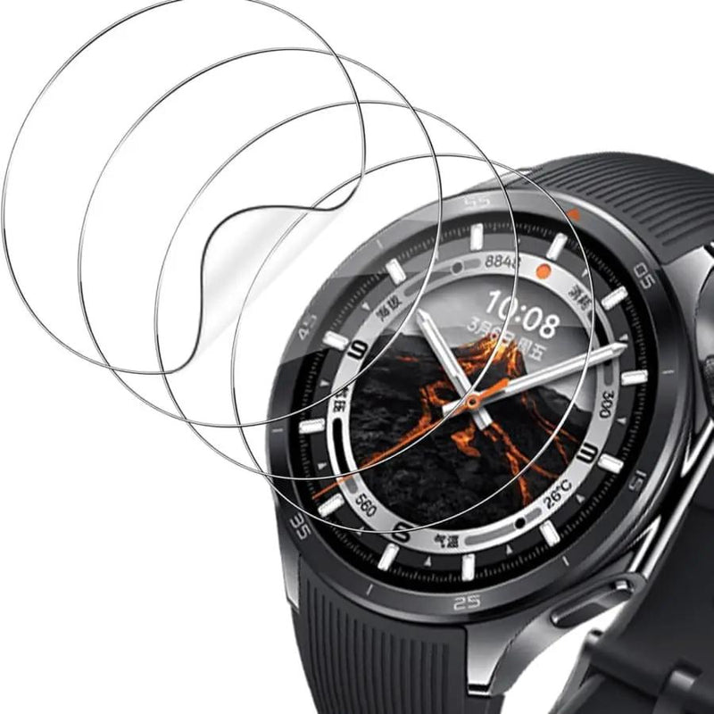 Hydrogel Screen Protector for Oppo Watch X3 (Pack of 6)