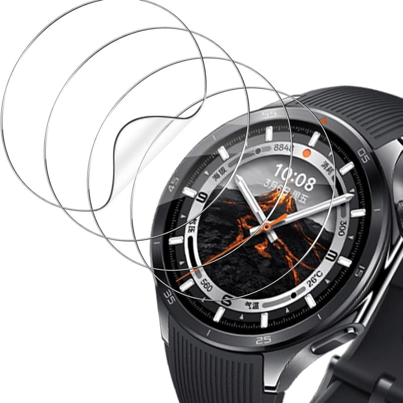 Hydrogel Screen Protector for OnePlus Watch 4 Pack of Six