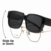 ECOTREK Sunglasses ECOTREK Unisex Fit Over Sunglasses – UV380 Over-Glasses Shades  LX22-11 ECOTREK Unisex Fit Over Sunglasses – UV380 Over-Glasses Shades  LX22-11