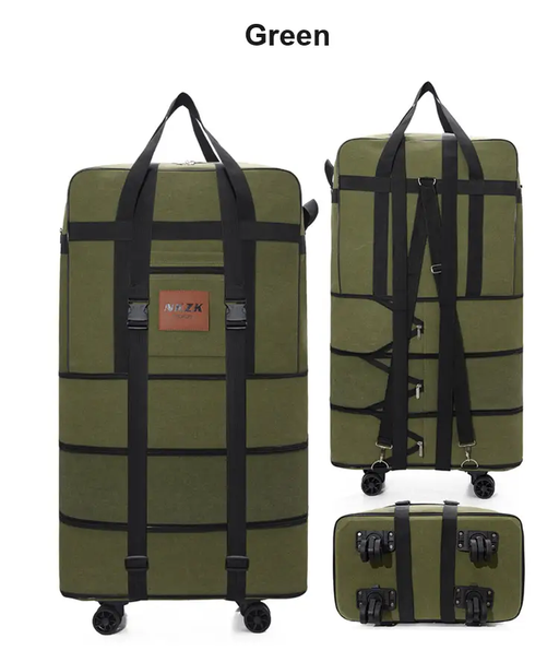 158L Expandable Luggage Bag – Foldable Rolling Travel Bag XCMF1183 by ECOTREK