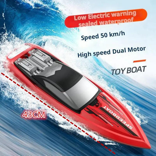 2.4G High Speed Control Electric Boat Boy Child Toy 43cm by dealonline.co.nz