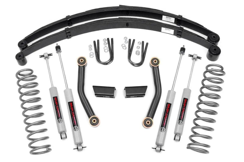 3 Inch Lift Kit Jeep Cherokee XJ (84-01) by Magwarehouse.com
