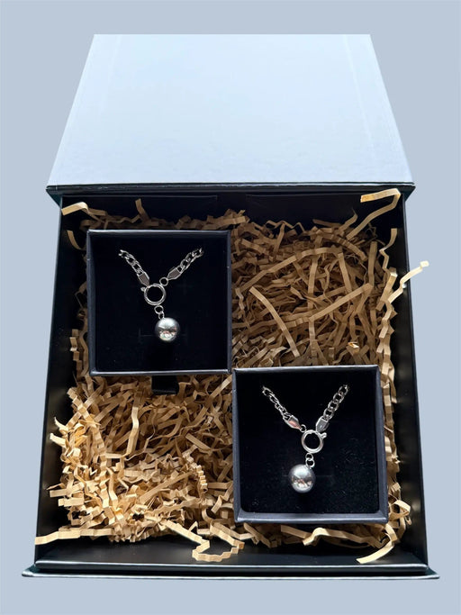 Pōro Toa Silver Set by Tahana Jewellery