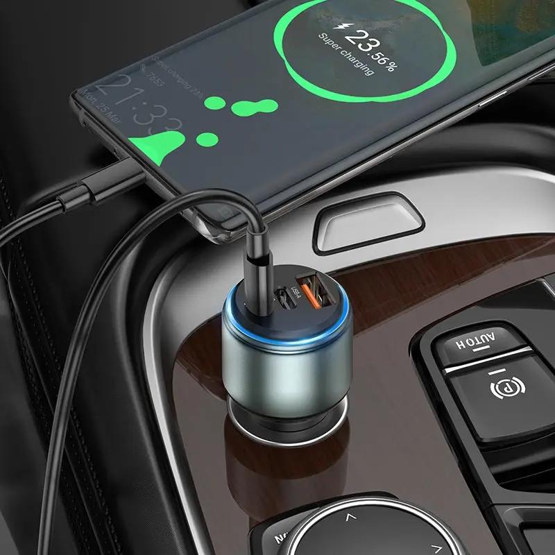 95w Car Charger USB Type-C Adapter for Apple Android by salelink.co.nz