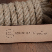 COWATHER Genuine Leather Casual Business Men's Belt by Mead's Supply & Equipment Outfitters limited