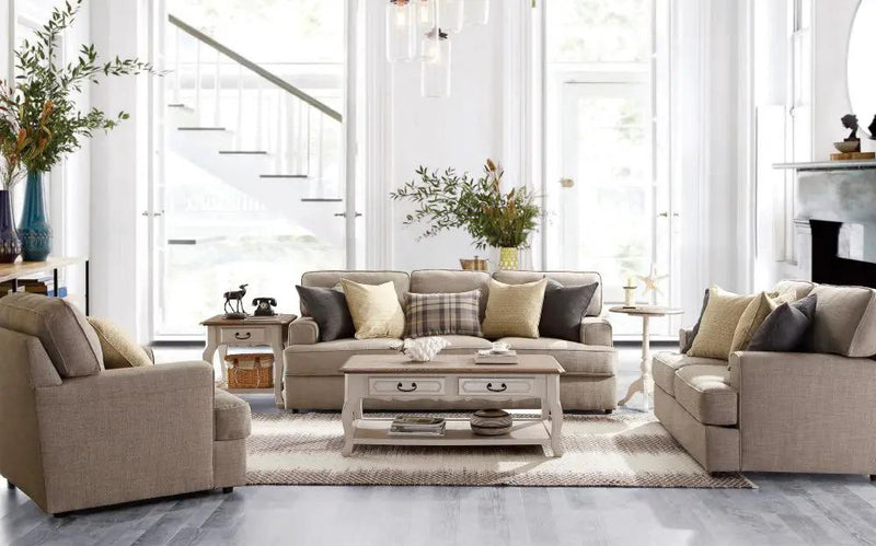 Alexander Brown Two seats Fabric sofa by sue-e furniture