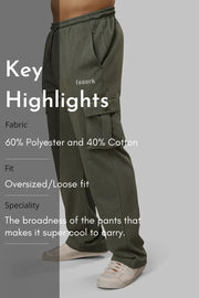 Pinnacle Pocket Pants Olive by Fuaark Nz
