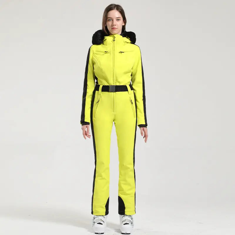 Action Outdoors Limited Women's Slim Fit Ski Suit Set - Waterproof & Warm Women's Slim Fit Ski Suit Set - Waterproof & Warm
