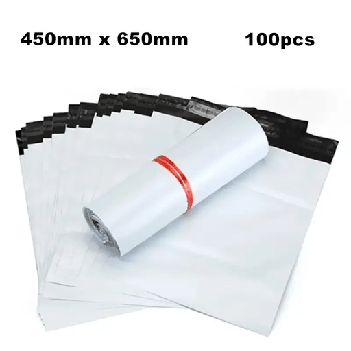 100pcs 450x650mm courier Bag 50% Recycled Plastic Bags by dealonline.co.nz