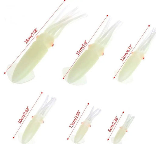 NZDiver Xtra Large 18 cm Lumo Squid Skirts (pack of 2) by NZ Diver