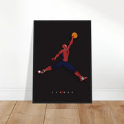Spidey x Jordan Limited Edition by Blank Wall Print Shop