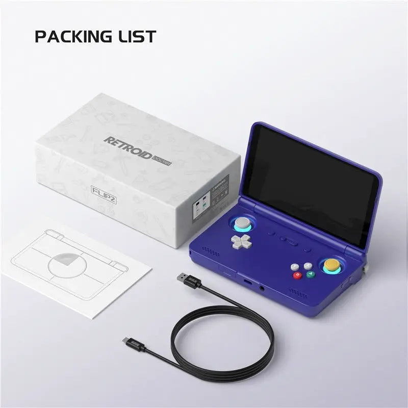 OLED Flip-screen Handheld Game Console by Action Outdoors Limited