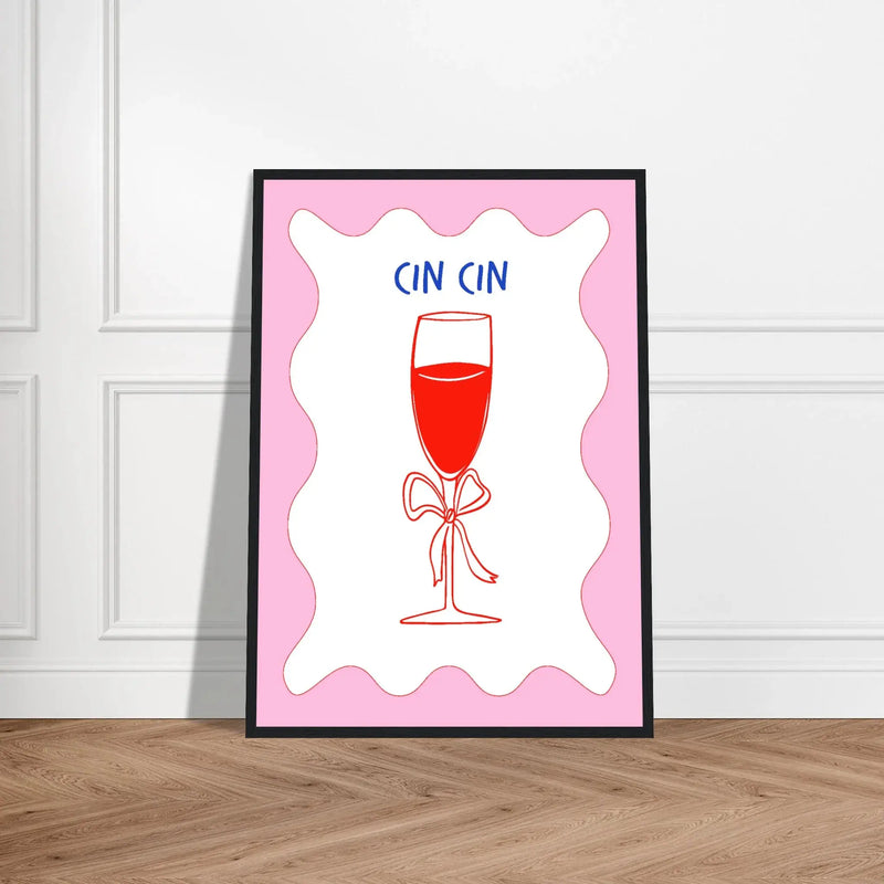Cin Cin by Blank Wall Print Shop