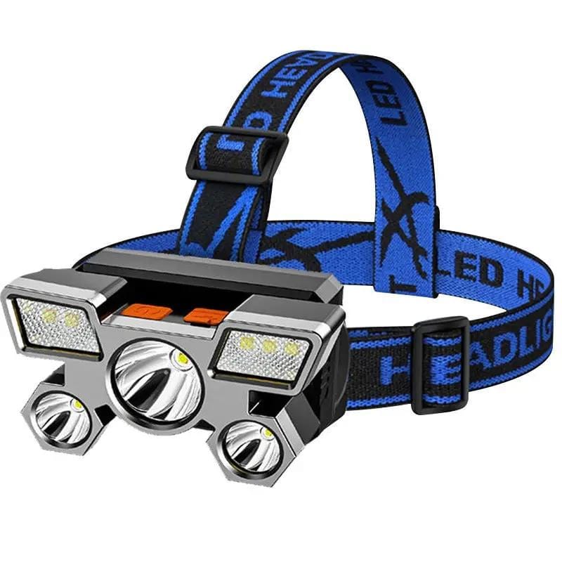 Mead's Supply & Equipment Outfitters limited Headlamp Outdoor USB Rechargeable Headlamp – 5 LED Miner’s Lamp Outdoor USB Rechargeable Headlamp – 5 LED Miner’s Lamp