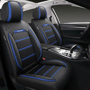 5 Seater Car Seat Cover Faux Leather Cushion Full Set Front Rear Premium Quality by dealonline.co.nz