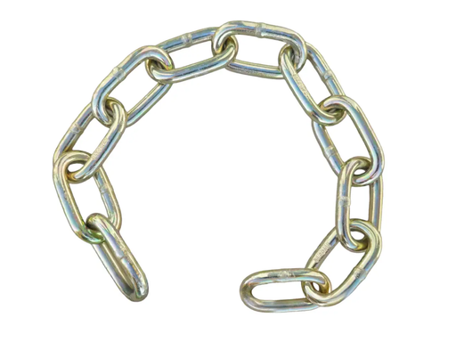 11-Link 8mm Chain - High-Tensile, Zinc-Plated