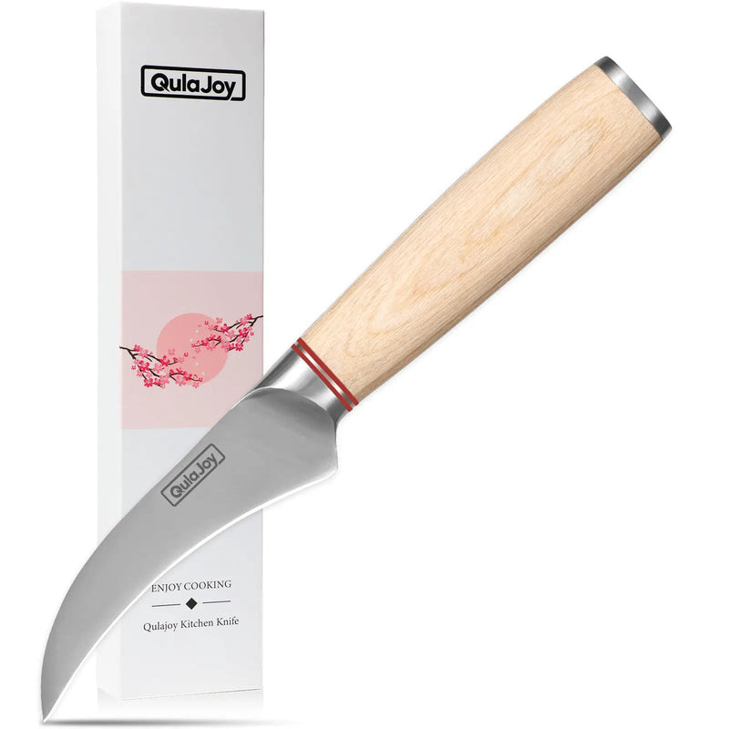 Vegetable Cleaver - Japanese Cleaver 6.5 Inch Chopping Knife High Carbon Stainless Steel Knives With Wooden Handle 6.5 Inch Cleaver Knife - Paring Knife by China Dropship