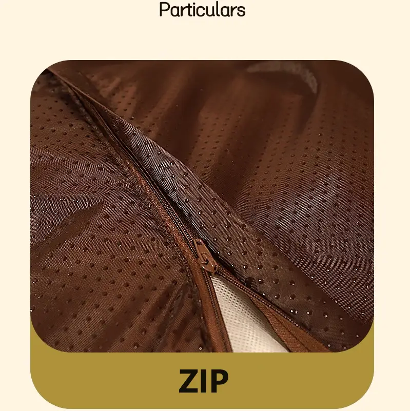Dog Bed Pet Mattress Warm Thick Washable 120CM - XL BROWN by dealonline.co.nz