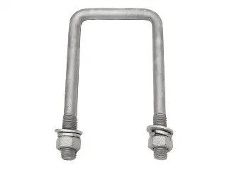 Square U-Bolt - M12 x 80 x 100mm by Trojan