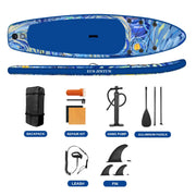 Action Outdoors Limited Inflatable Paddle Board for Outdoor Yoga & Surfing Inflatable Paddle Board for Outdoor Yoga & Surfing