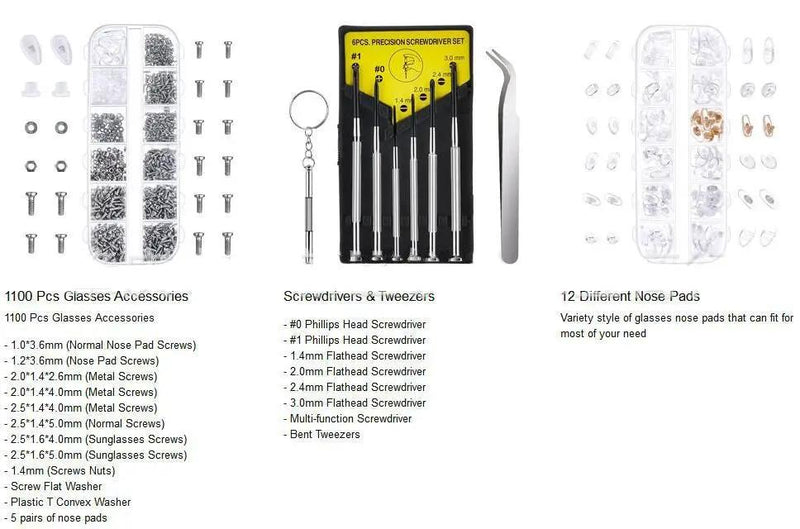 Eye Glasses Sunglasses Repair Kit by salelink.co.nz