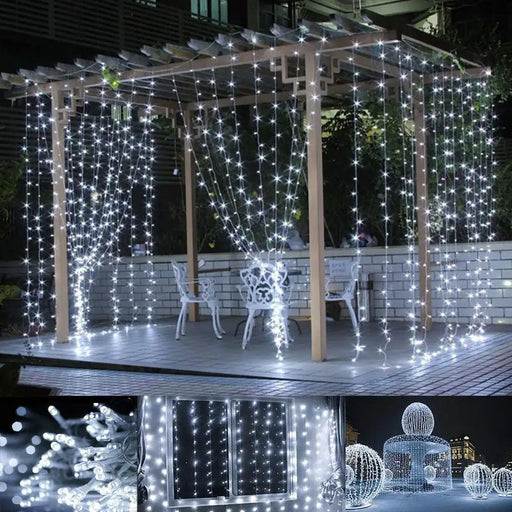 6x3M Curtain String Lights by salelink.co.nz