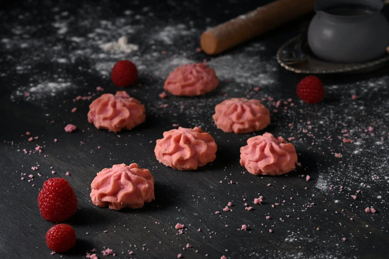 Lowrey Foods Butter Cookies Lowrey Raspberry Butter Cookies Gift Tin | New Zealand Made Lowrey Raspberry Butter Cookies Gift Tin | New Zealand Made