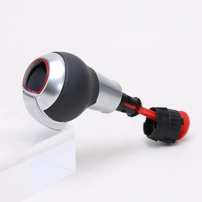 Red AUDI / Volkswagen DSG SHIFTER HANDLE GEAR SHIFT KNOB by CARBONISE