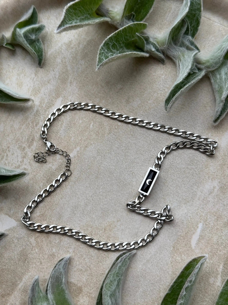 Mārama Silver Necklace by Tahana Jewellery