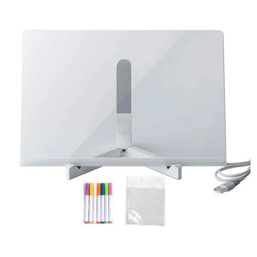 Led Acrylic Message Board with Color Pens 20x30cm by salelink.co.nz