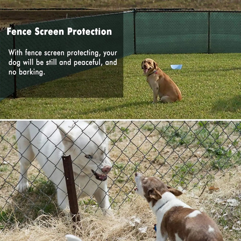 180GSM Privacy Fence Screen Green-1Mx3M by salelink.co.nz