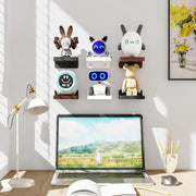 Mini Floating Shelves Wall Mounted Set of 4 by salelink.co.nz