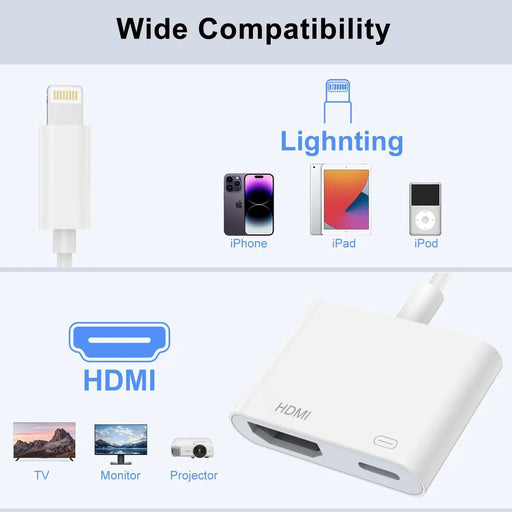 NEW Lightning to HDMI Adapter by salelink.co.nz
