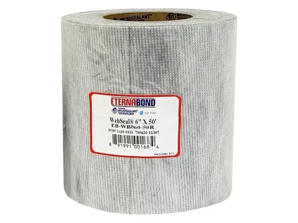 Eternabond Eternabond Web Seal Tape 6" x 50' Roll (15.2m) Eternabond Web Seal Tape 6" x 50' Roll (15.2m)