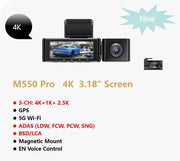 Action Outdoors Limited M550PRO 4K HD Dash Cam M550PRO 4K HD Dash Cam