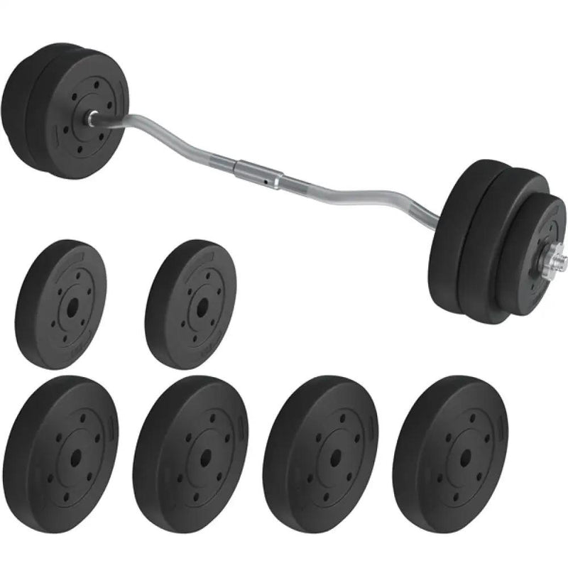 Barbell Weight Set 30kg by Yaheetech