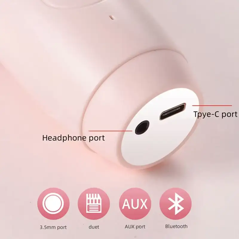 Microphone Wireless Bluetooth Singing Rechargeable Karaoke by dealonline.co.nz