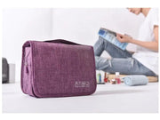 Hanging Toiletry Bag Travel Cosmetic Kit Large Essentials Organizer Waterproof by dealonline.co.nz