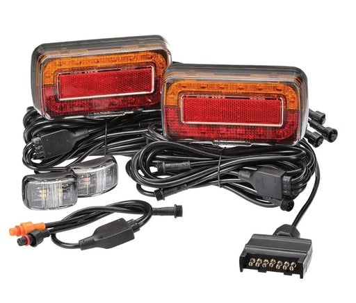 Trojan trailer lights Narva 12-24V 'Plug & Play' LED Trailer Light Kit - Model 37 Trojan Narva 12 24V Plug And Play LED Trailer Light Kit